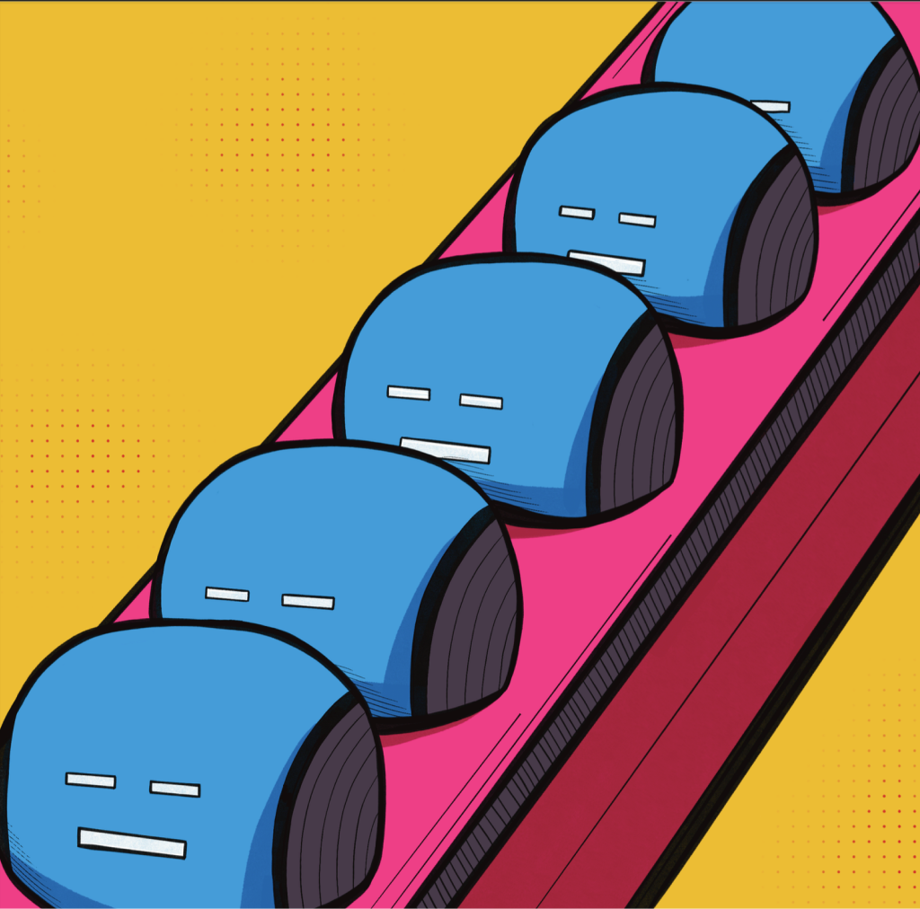 Illustrated card design